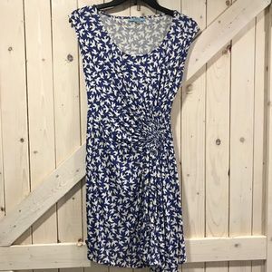 LeifNotes Anthropologie Faux Wrap Spring Dress XS